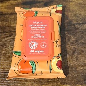Biopure Peach Champagne Hand Wipes
